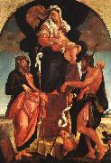 Madonna and Child with Saints ff BASSANO, Jacopo